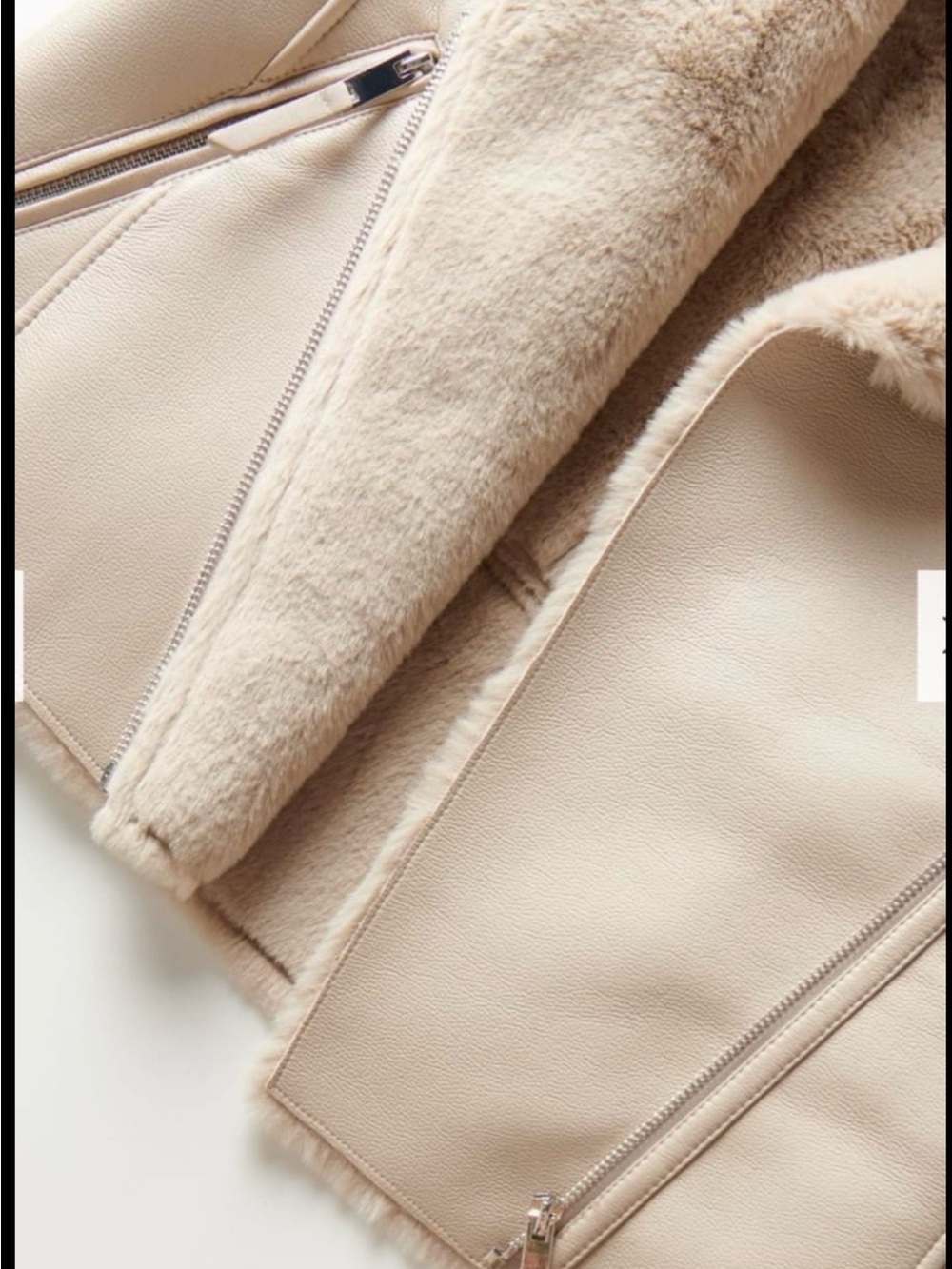 Faux leather jacket - Picture 2 of 3